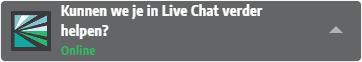 Live chat beginnen KUNSTLOFT Livechat