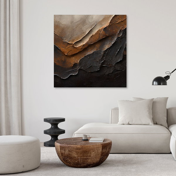 Kunstdruck auf Leinwand 'Earth's Essence 1'