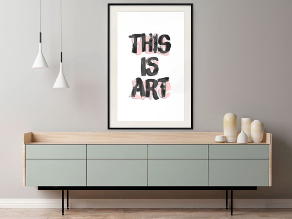 Poster 'This Is Art'