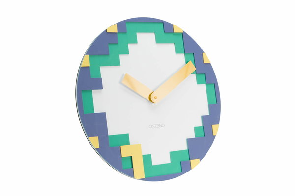 Minimalistische Wanduhr