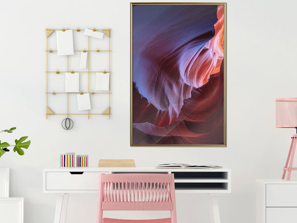 Poster 'Shades of Purple I'