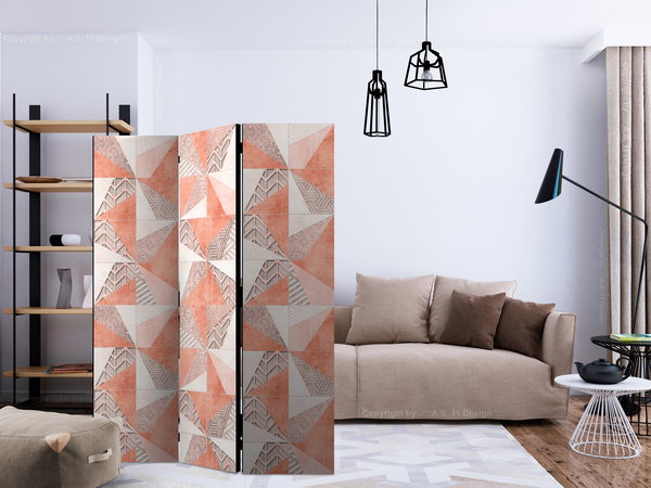 Paravent 'Spring Geometry'