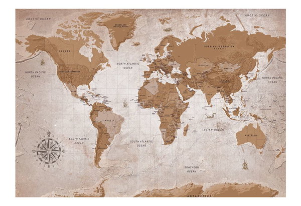 Selbstklebende Tapete 'Oriental Travels'