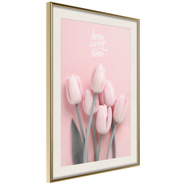 Poster 'Six Tulips'