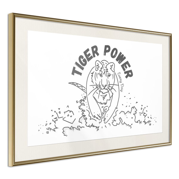 Poster 'Tiger Power'