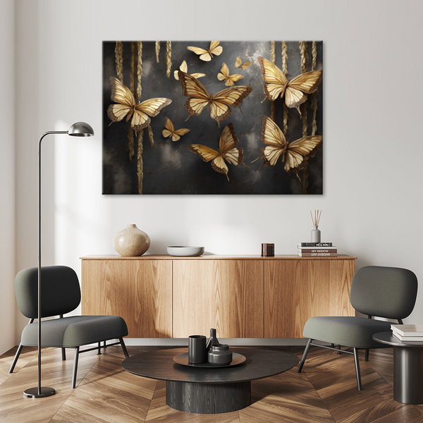 Kunstdruck auf Leinwand 'Twilight Flutter 1'