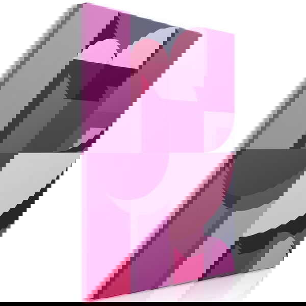 Art print on canvas 'Abstract Home Vertical'