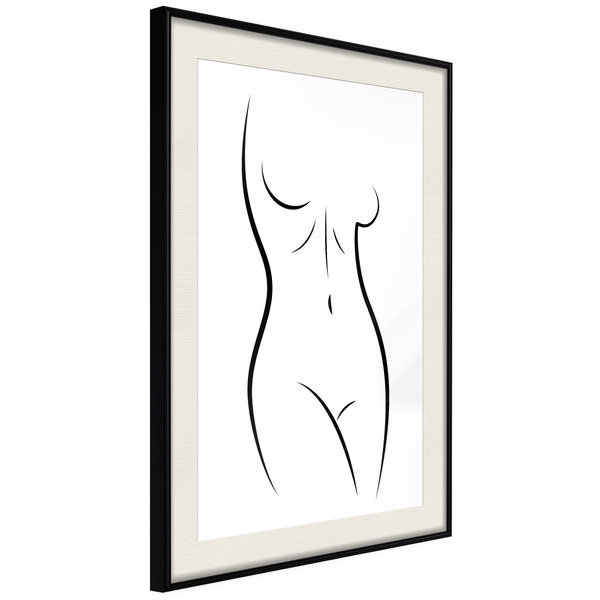 Poster 'Minimalist Nude'