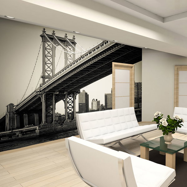 Papel pintado 'Manhattan Bridge, New York'