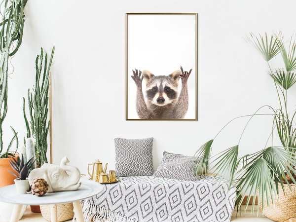 Poster 'Raccoon'
