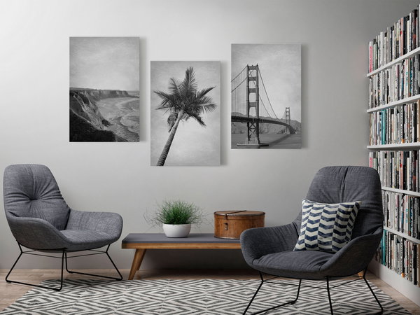 Kunstdruck auf Leinwand 'California (Collection)'