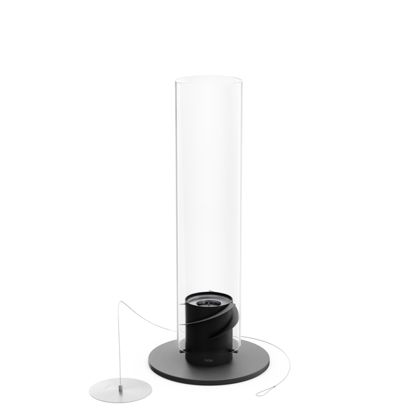 SPIN 1200 Tischfeuer schwarz | Outdoor &amp; Indoor