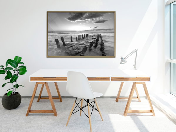 Poster 'Old Breakwater'