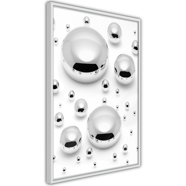 Poster 'Silver Drops'