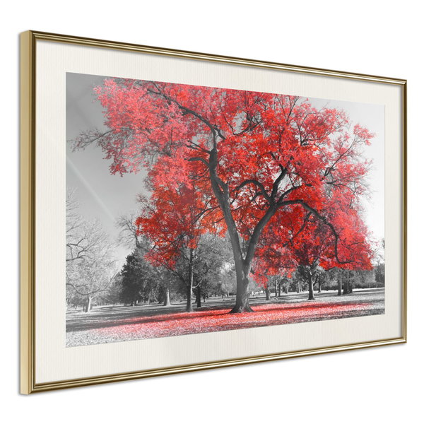 Poster 'Red Tree'
