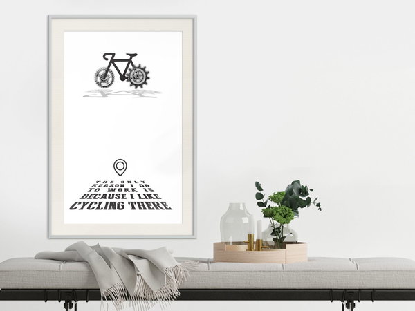 Poster 'I like Cycling'