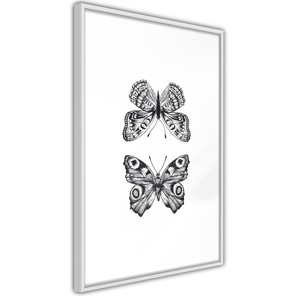 Poster 'Two Butterflies'