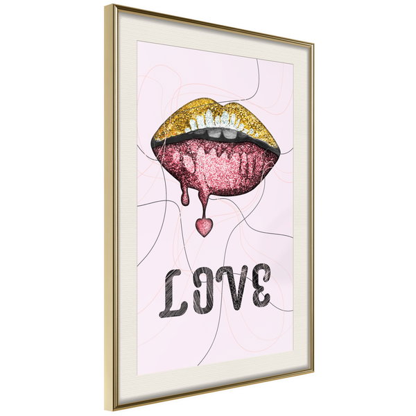 Poster 'Liquid Lips'