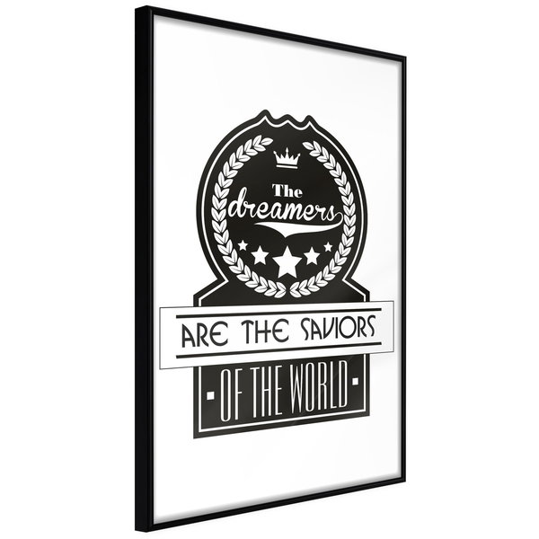 Poster 'The Dreamers Are the Saviors of the World'