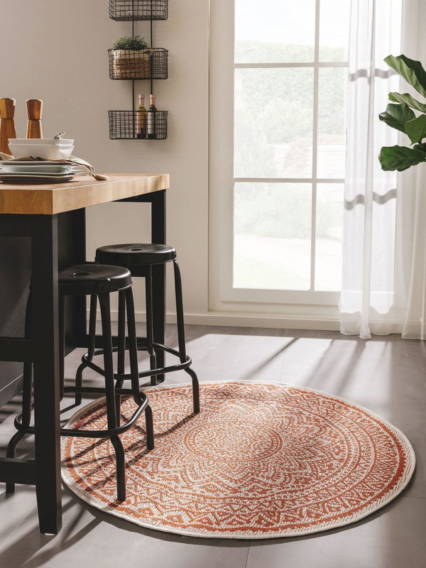 Design In- &amp; Outdoor-Teppich Cleo Orange