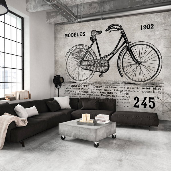 Papel de parede 'Bicycle (Vintage)'