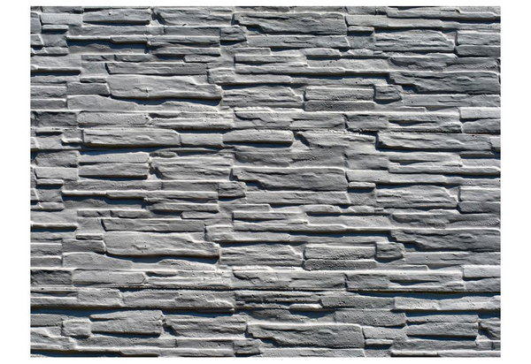 Tapete 'Graues Natursteinmauerwerk'