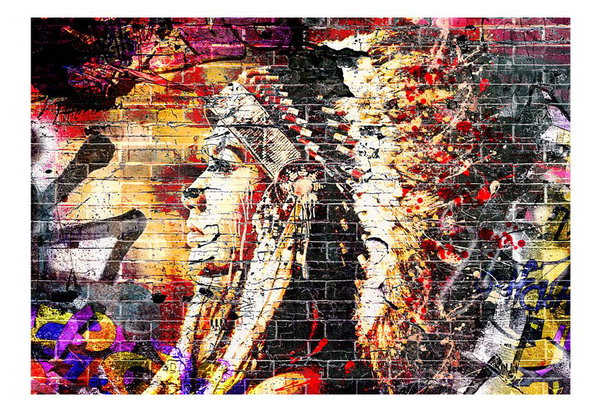 Tapete 'Urban Indian'