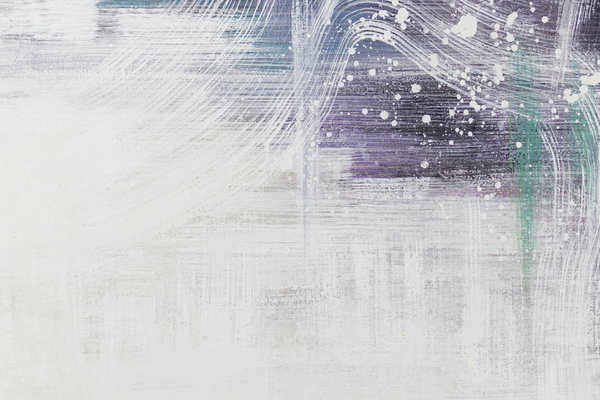 Pintura aplicada con generosidad