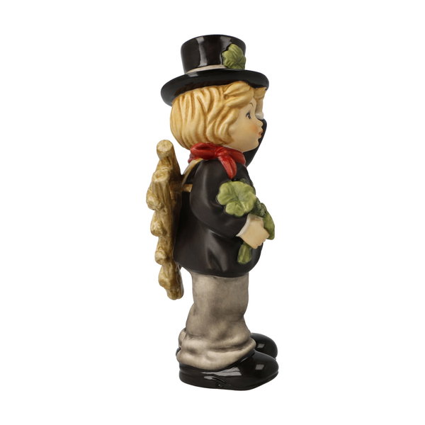 Porzellan Figur 'Neuer Tag, Neues Glück' von Goebel 5x13,5x6,5cm