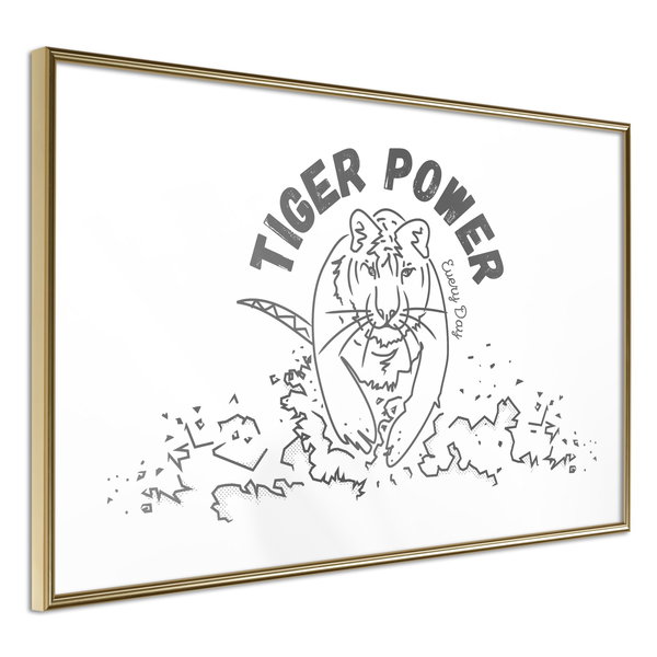 Poster 'Tiger Power'