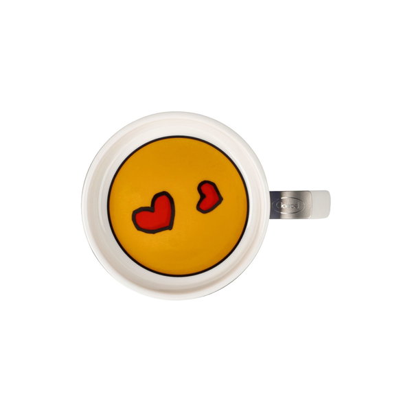 Goebel Teetasse mit Sieb und Deckel 'Rock On'