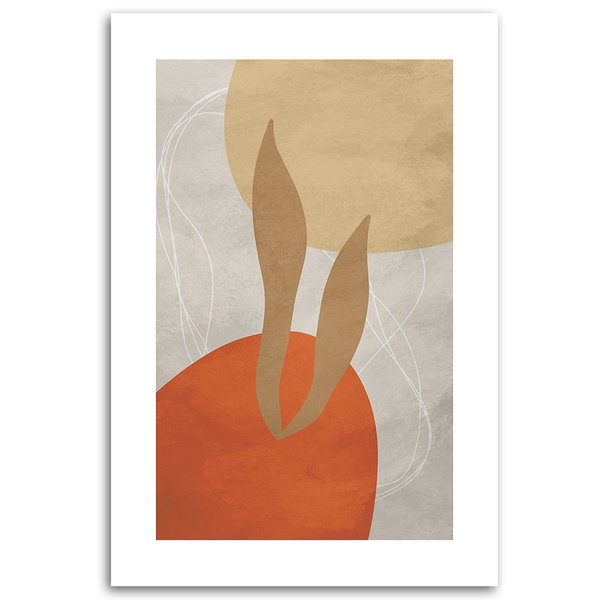 Kunstdruck auf Leinwand 'Earthy Tones 2'