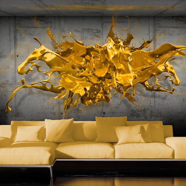 Papel de parede 'Yellow Splash'