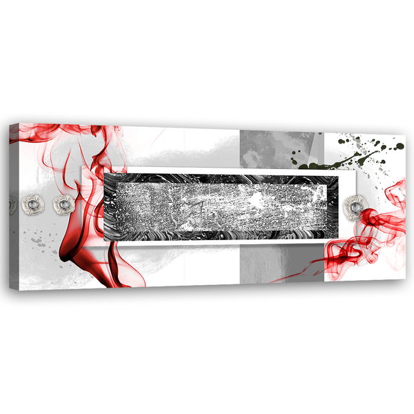 Kunstdruck auf Leinwand 'Abstract Elegance'