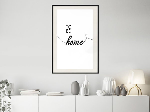 Poster 'To Be Home'