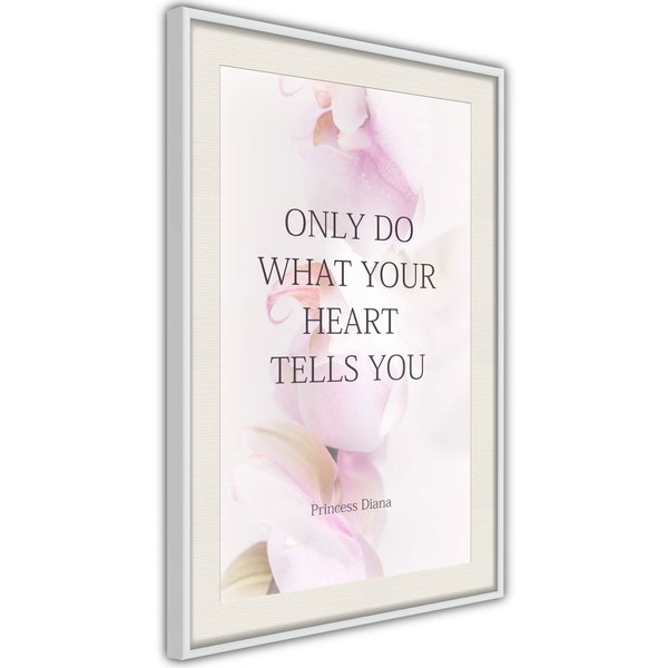 Poster 'Do What Your Heart Tells'
