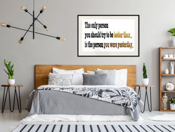 Poster 'Outdo Yourself'