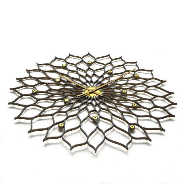 Wanduhr 'Gigantic Sunflower'