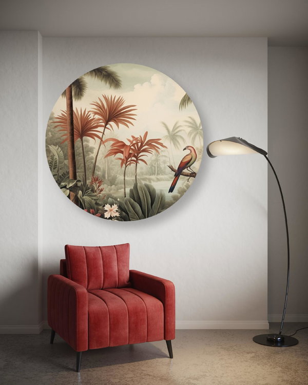 Rundes Bild 'Sunset Serenity'