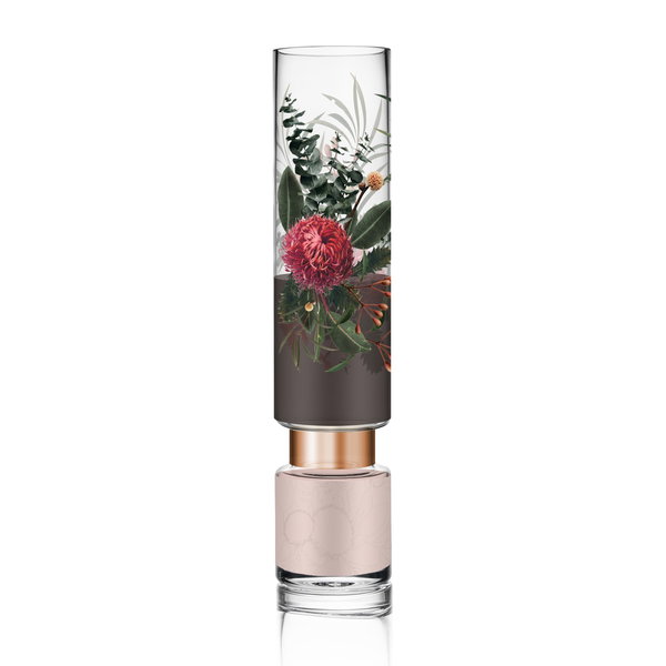 Glas Vase 'Nature’s Glow' von Goebel 10x45x10cm
