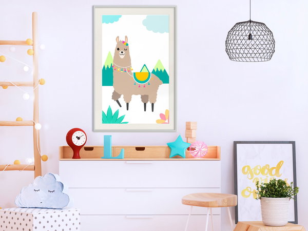 Poster 'Unusual Lama'