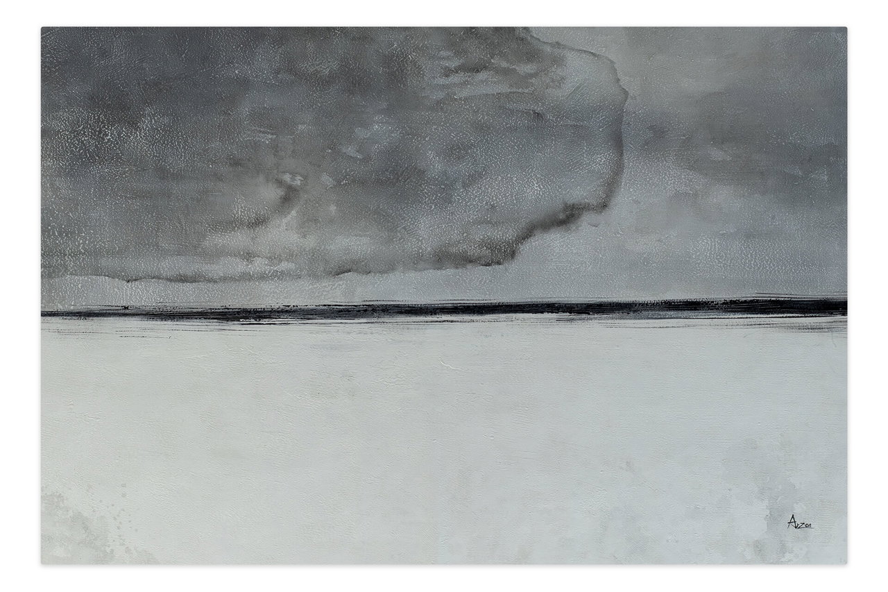 Olieverf schilderijen 'Untamed Thoughts' | Handgeschilderd unicum 180x120cm komt in de ruimte goed tot zijn recht.