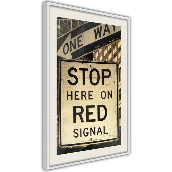 Poster 'Road Signs'