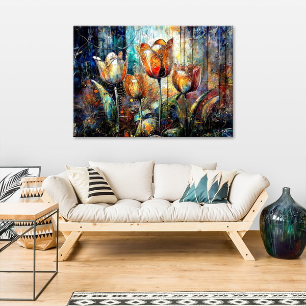 Kunstdruck auf Leinwand 'Blooming Symphony 3'