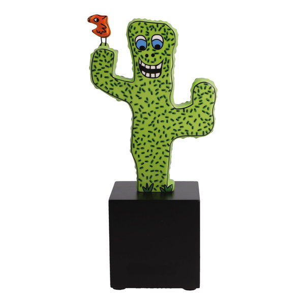 Porzellan Figur 'Desert Life' von James Rizzi 7x21x10cm