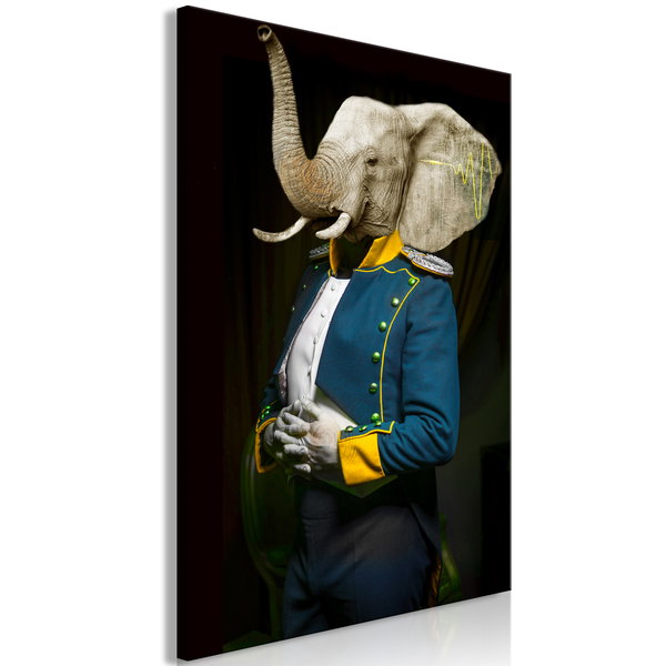 Kunstdruck auf Leinwand 'Audience Vertical'
