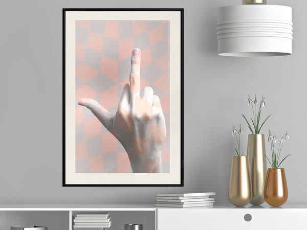 Poster 'Middle Finger'