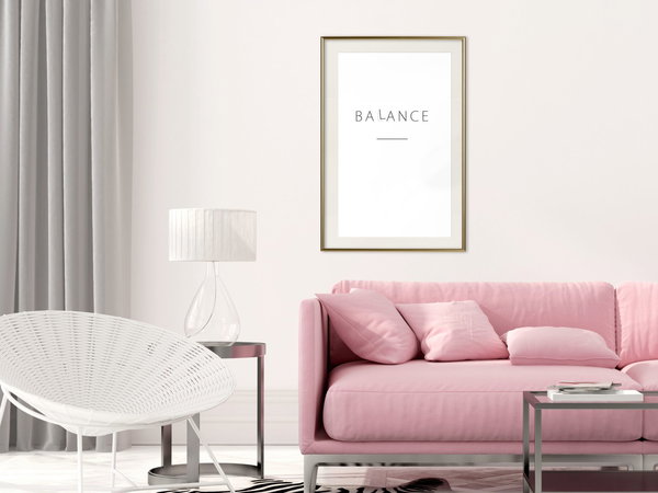 Poster 'Balance'