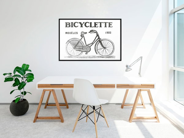 Poster 'Bicyclette'
