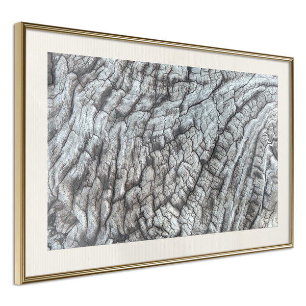 Poster 'Carved with Fire'